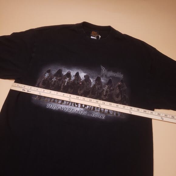 Vintage y2k Lord of the Rings Ringwraiths LOTR Movie Graphic T Shirt Tee Rare - Picture 6 of 10